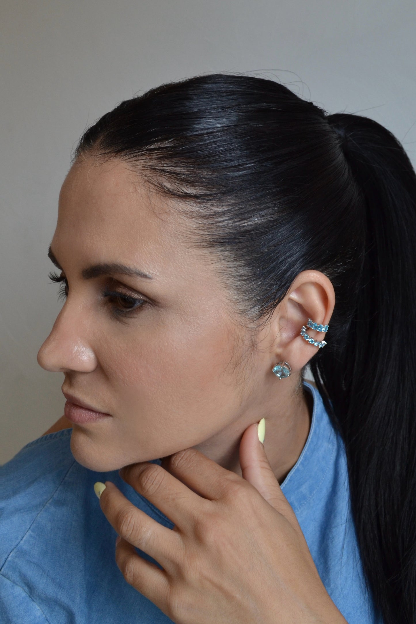 Ear Cuff Colors Zircônia 3mm