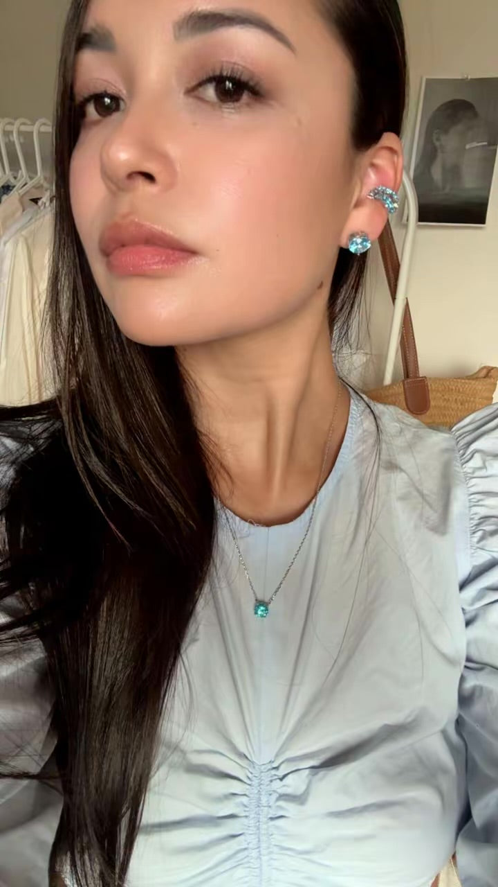 Conjunto Ponto de Luz Azul