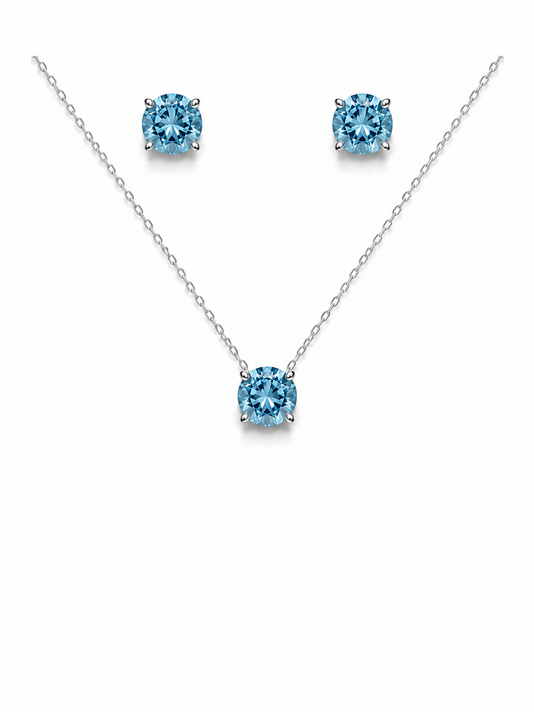 Conjunto Ponto de Luz Azul