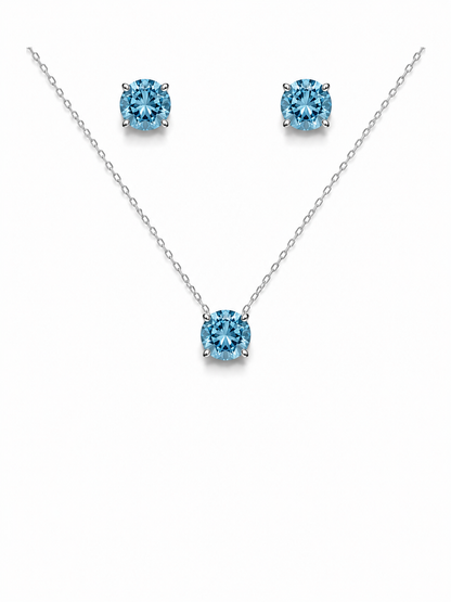 Conjunto Ponto de Luz Azul
