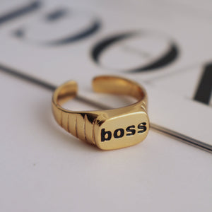 Abrir a imagem em apresentação de slides, Anel Regulável Boss
