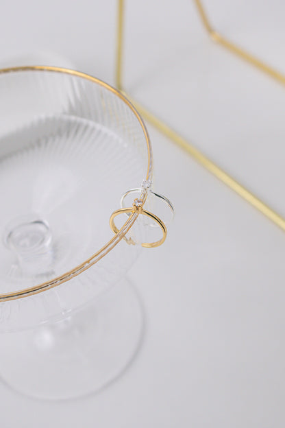 Anel Regulável Solitário Slim