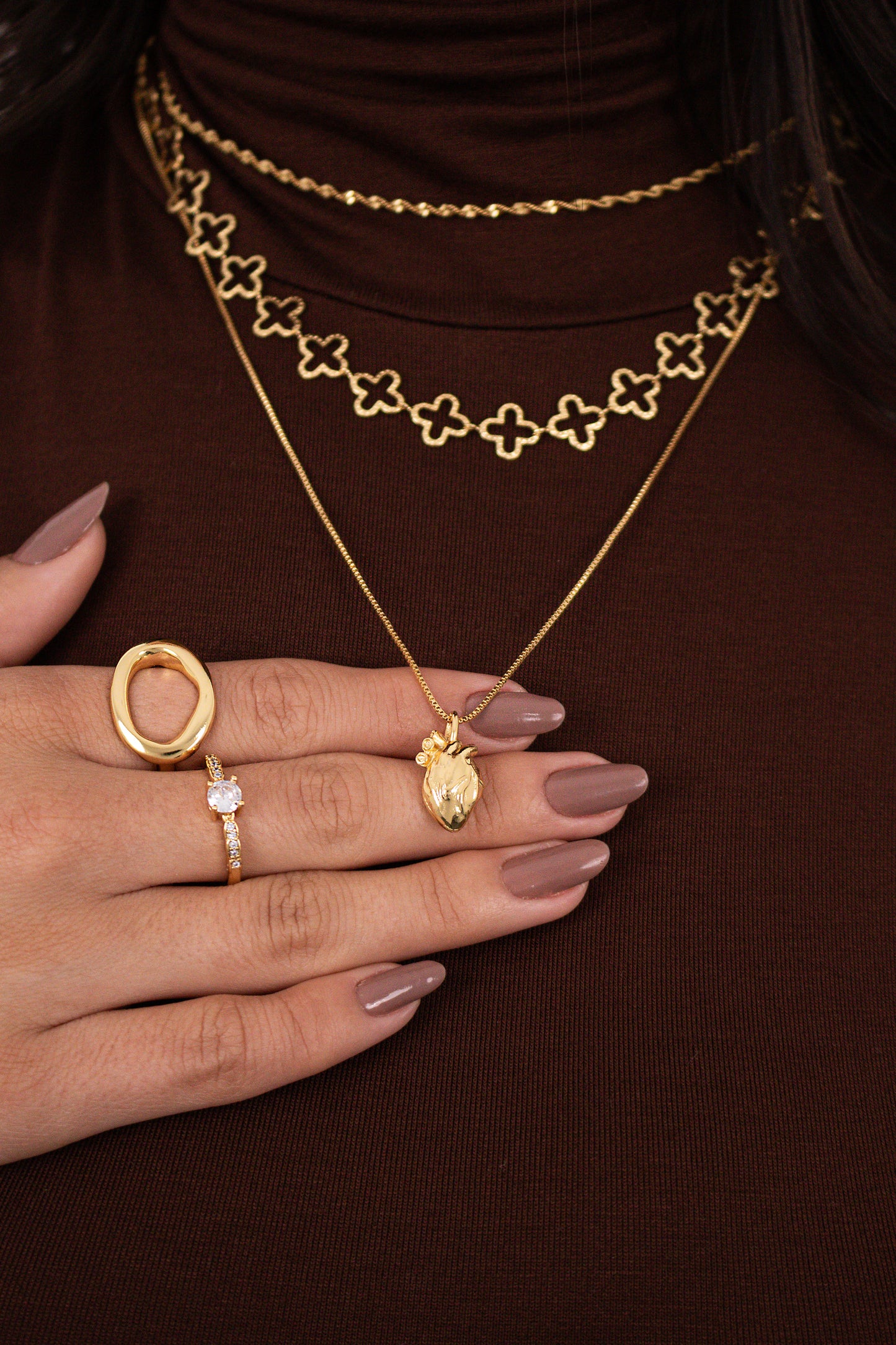 Colar Heart Anatomical