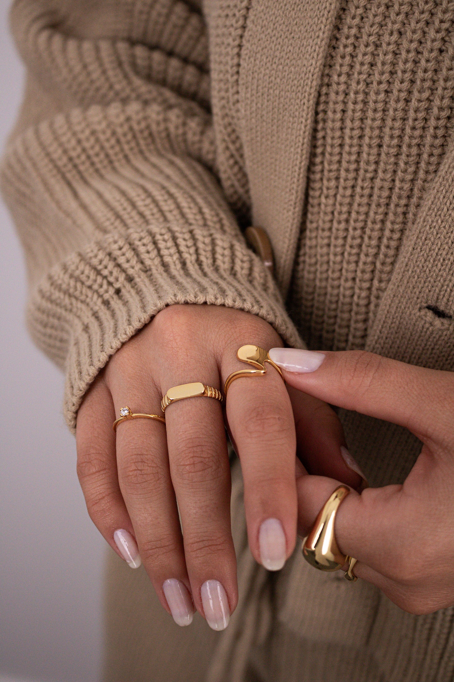 Anel Regulável Courbe