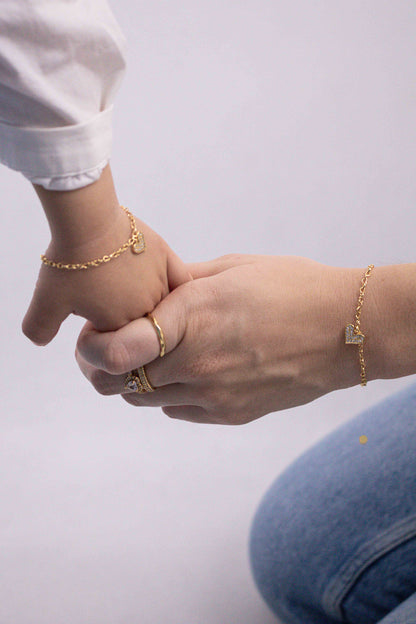 Kit Pulseiras Love Mãe e Filha