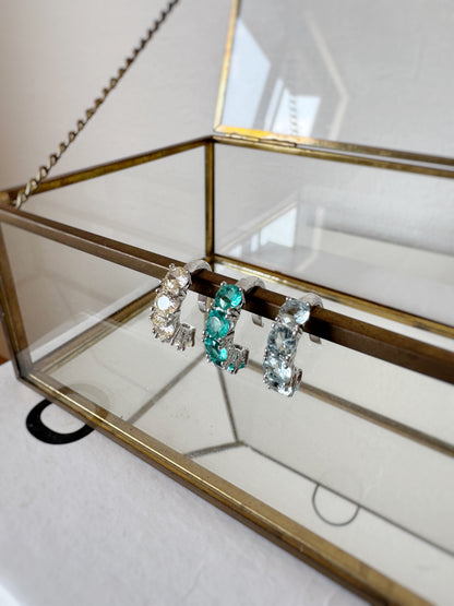 Ear Cuff Colors Zircônia Redonda