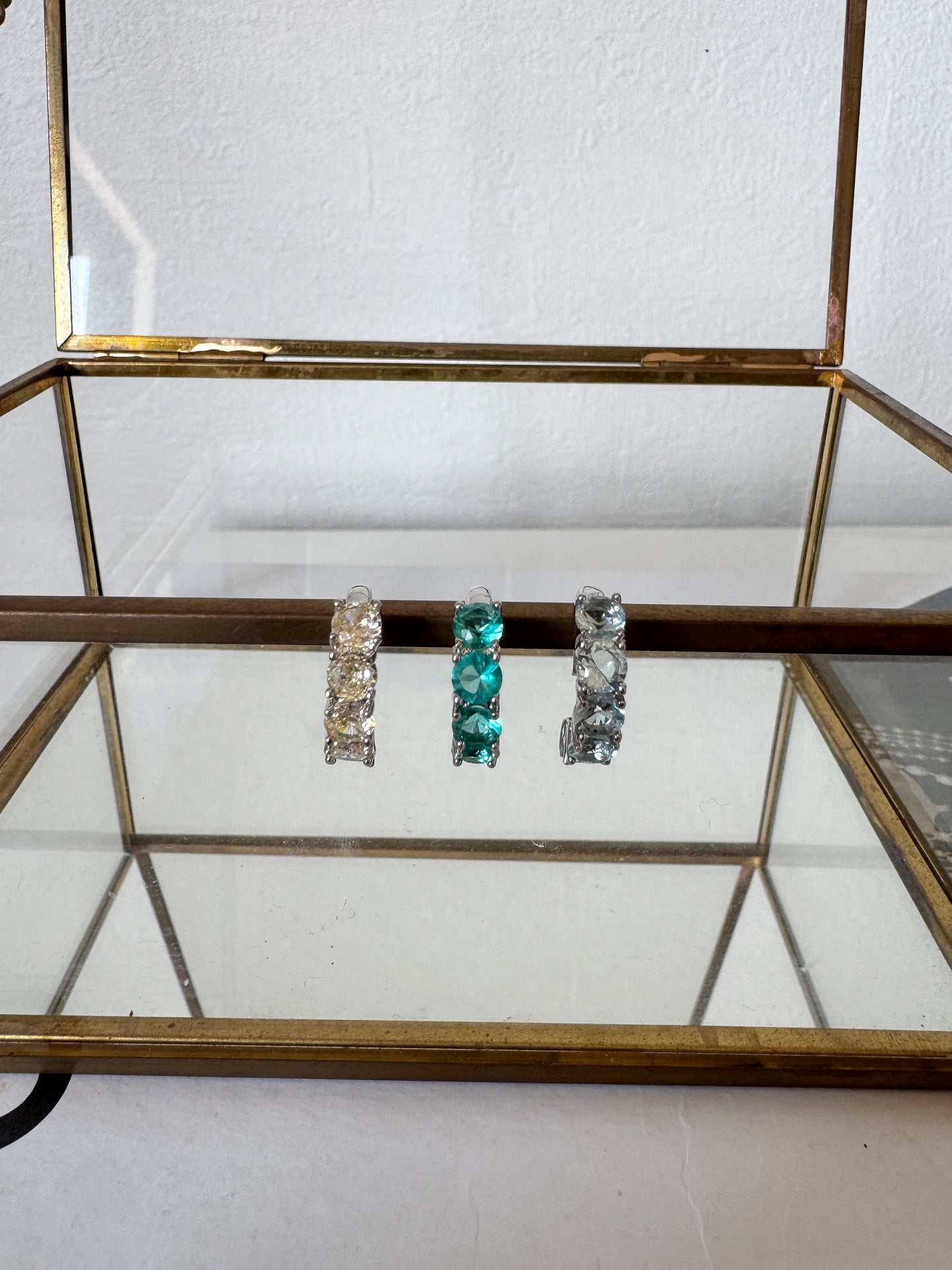 Ear Cuff Colors Zircônia Redonda