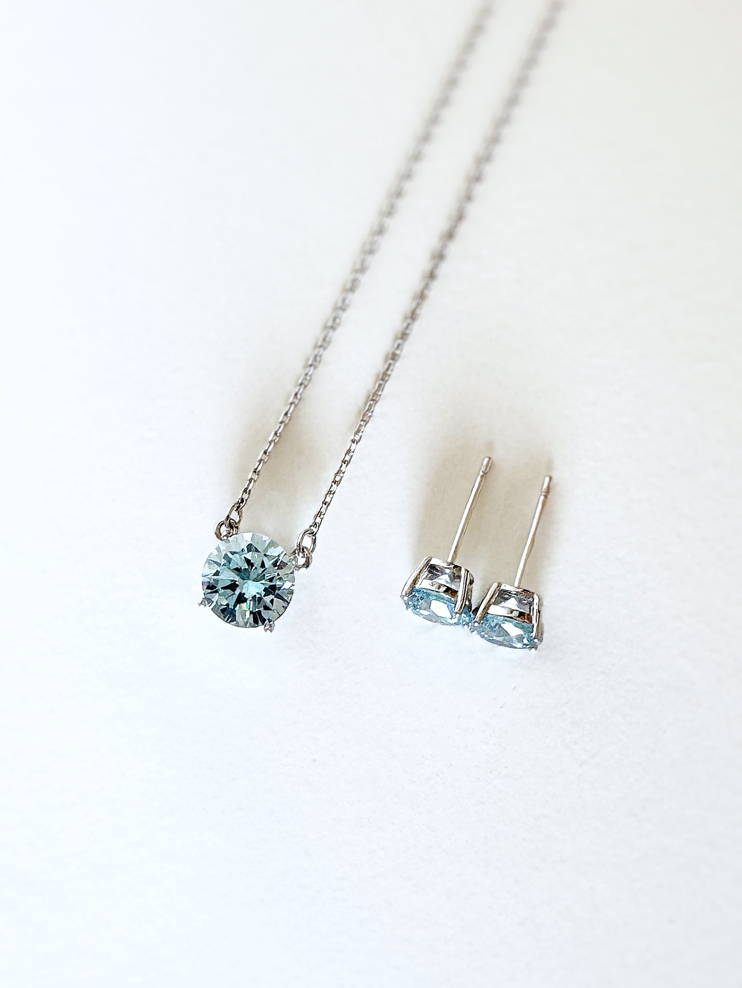 Conjunto Ponto de Luz Azul