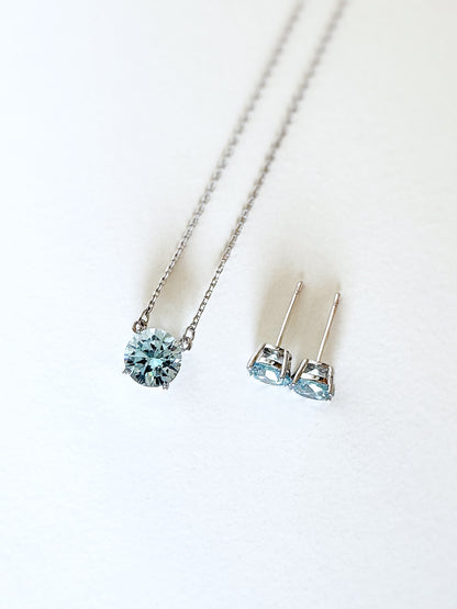 Conjunto Ponto de Luz Azul