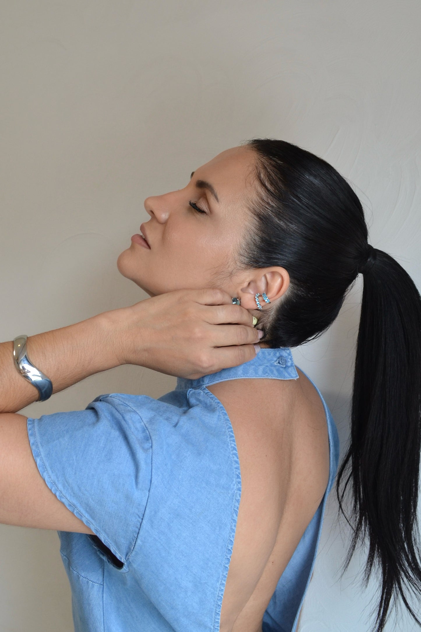 Ear Cuff Colors Zircônia 3mm