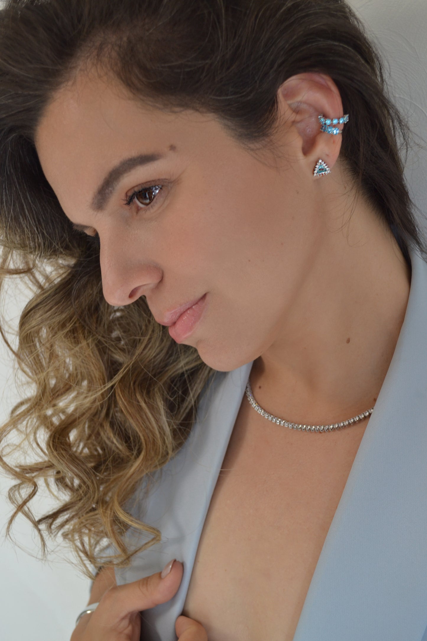Ear Cuff Colors Zircônia 3mm