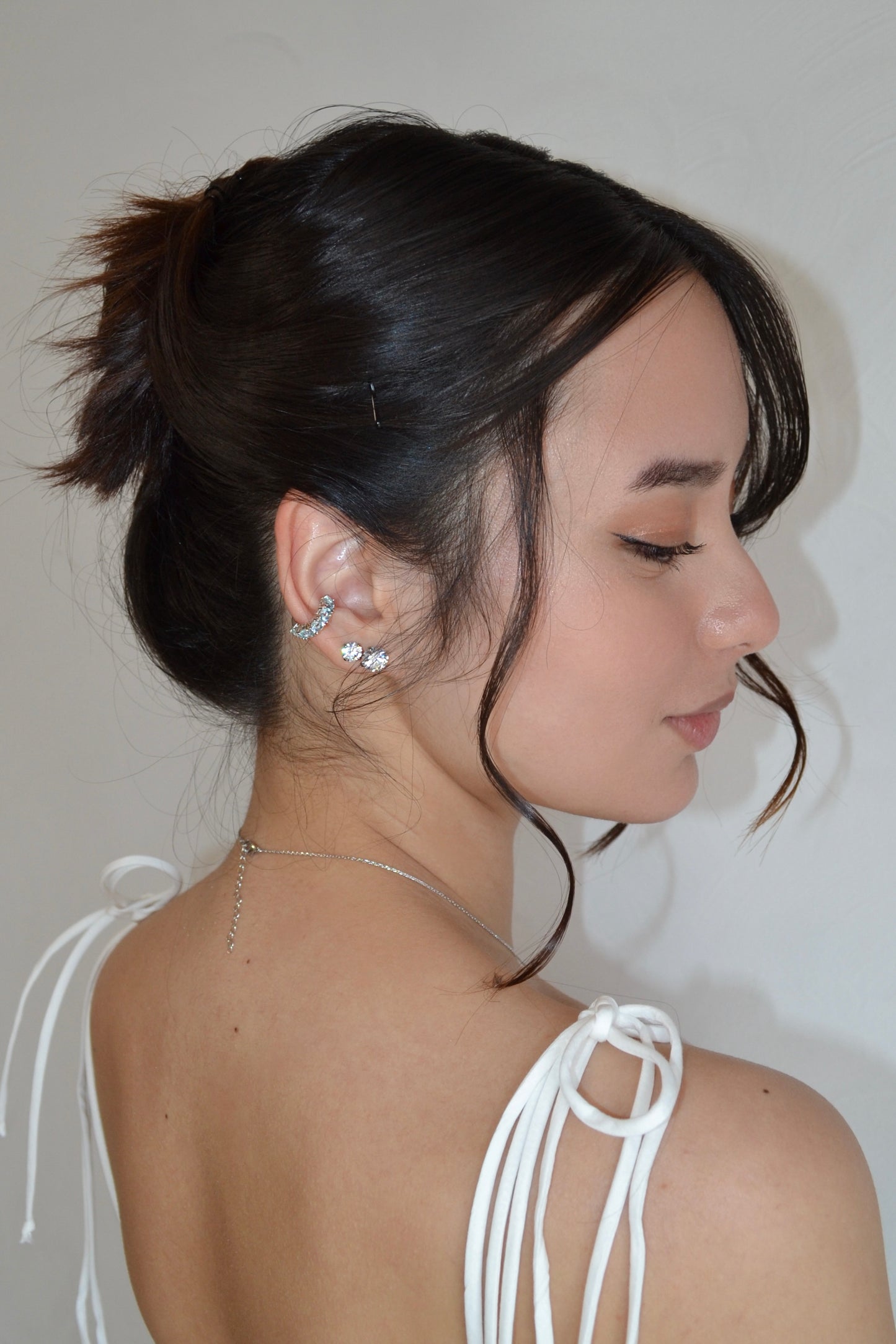 Ear Cuff Colors Zircônia Redonda
